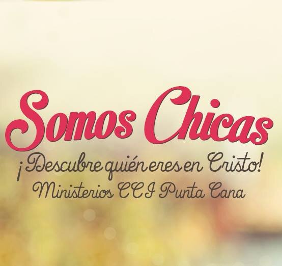Nos complace presentarles la conferencia #SomosChicasRD, ¡para que descubras quién eres en Cristo! El próximo sábado 19 de octubre, en ministerios CCI PuntaCana
