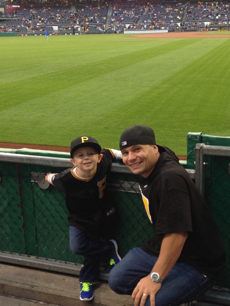 Pittsburgh born . Big time sports fan. Love Pirates baseball. Dad bod, beer gut Husband and dad of 3 crazy kids