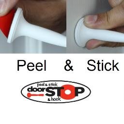 stickondoorstop's profile picture. World's only Peel & Stick DoorStop.  See video of door slamming against wall to protect cell phone with Peel & Stick DoorStop http://t.co/YAOSzuCDVF
