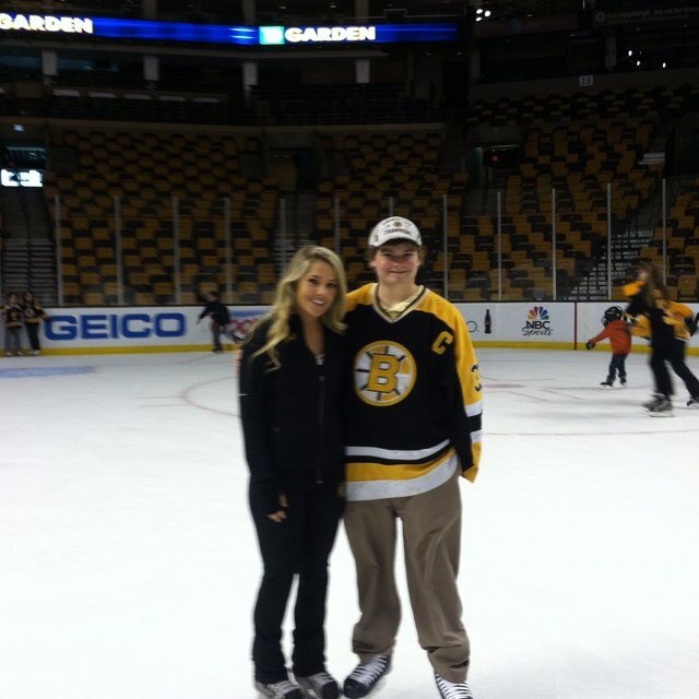 Love to play hockey, watch the bruins, and Zdeno Chara is my hero