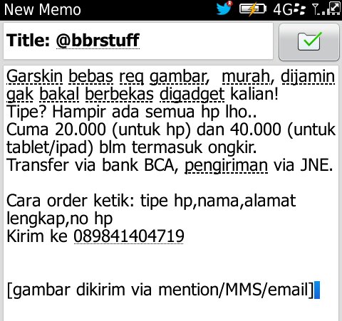 Cek our fave!