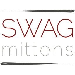 The Official Twitter of Swag Mittens, tweeting about the lifestyle associated with sweater mittens.