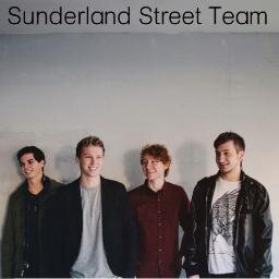Sunderland Street Team! Find the band at @sunderlandrock @mckinleykitts @zachwgrace @kylemhill @dylanwilliam23 :) Personal: @rachanneleo