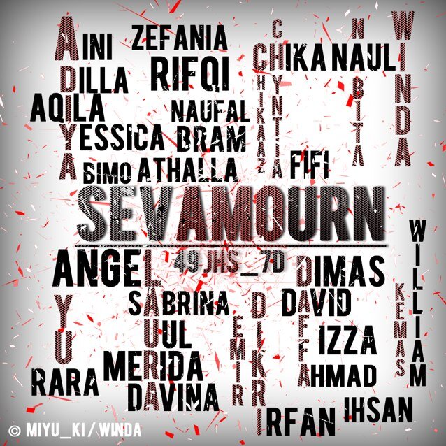 SEVAMOURN ; hidhz, gawlz, gregedh, gajetodh, idiodh. Aye~ \m/ dempeledemdempele zepph.