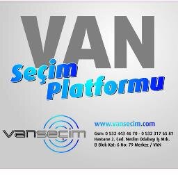 Van Seçim Platformu Van'ın ilk ve tek seçim platformu!