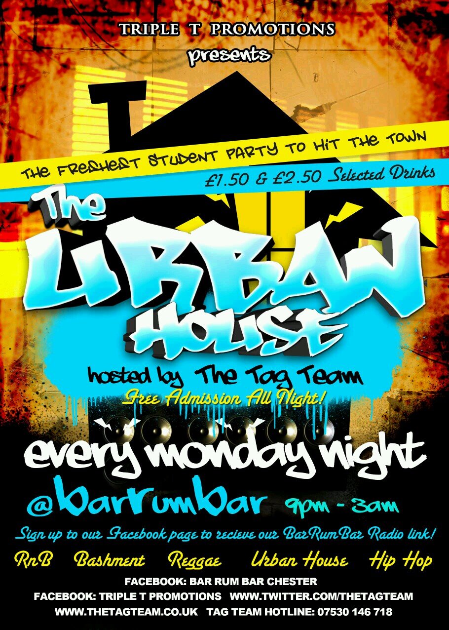BarRumBar the freshest an sexiest basement bar in town.. playin all the freshest bashment, RnB in town...