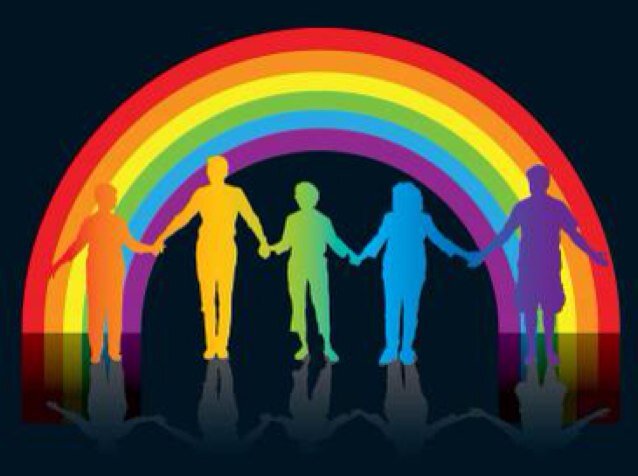 Para la comunidad del arcoiris, por la igualdad, tolerancia y aceptación...juntos contra la homofobia