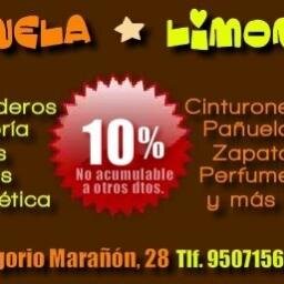 IR A LA MODA NO CUESTA NADA, KANELA LIMON