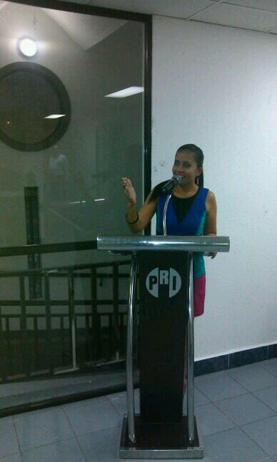 PRESIDENTA DEL CONSEJO NACIONAL DE LA JUVENTUD (CONAJU) DE TABASCO.