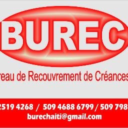 BCREANCES's profile picture. Burec est une institution specialisée dans le recouvrement de créances. Depuis 4 ans nous offrons nos sevices à des entreprises et particuliers en Haiti.
