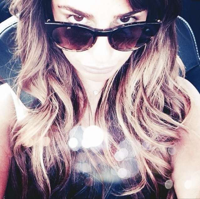 Lea Michele. Yesterday, my troubles seemed so far away. Now it looks as though they're here to stay.