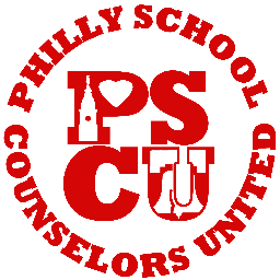 Philadelphia School Counselors United & advocating for our students & their families. ASCA recommended ratio- 250 students to 1 counselor. Work on this, #phled!