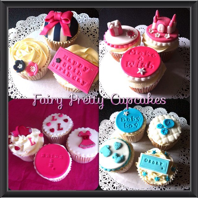 Bespoke Cupcakes for all occasions, such as Birthdays, Baby Showers, Hen Parties or as a little treat to yourself! Available in many designs and flavours.