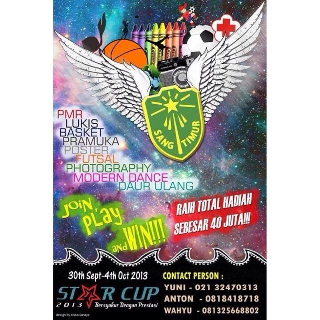 Join,Play and Win!!! St★r Cup 2013 (Sept 30th- Oct 4th) #Starcup2013