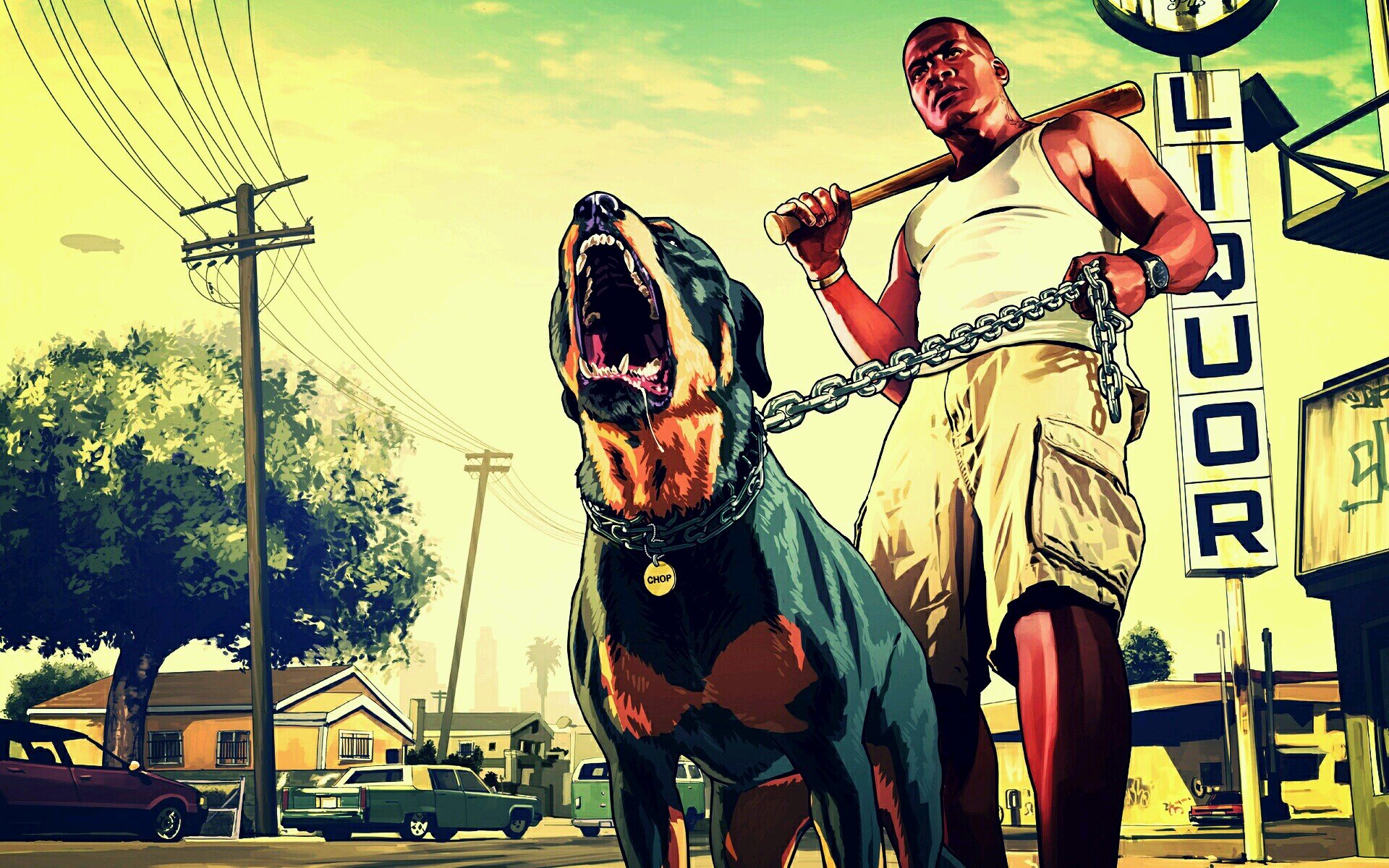 Fans de Chop, le chien homosexuel de Franklin. Follow Back 100%.       GTA V