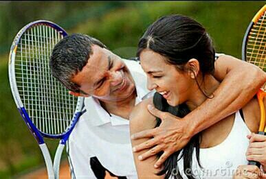 Just your average tennis girlfriend tweeting about the greatest boyfriend