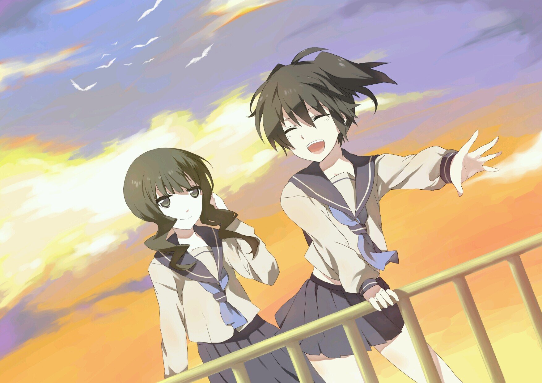 Kuroi Mato From Black★Rock Shooter || Otherself : B★RS || Li'l Bird Li'l Bird Colorful Colors || #sυƍοίƒαмs||[Trying to IC]
