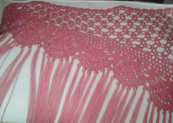 FlecosTeresa's profile picture. Venta de mantoncillos de crochet. Diseños únicos y bonitos elaborados a mano. Tanto para fiestas como para más informal: feria, bailes…