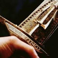 ''Anaklusmos. The current that takes one by surprise. And before you know it, you have been swept out to sea.'' Not your typical pen.