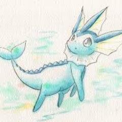 Vaporeon (Macho) Nv: 30. Pokémon Burbuja , Entrenador : @PlubioHLC
