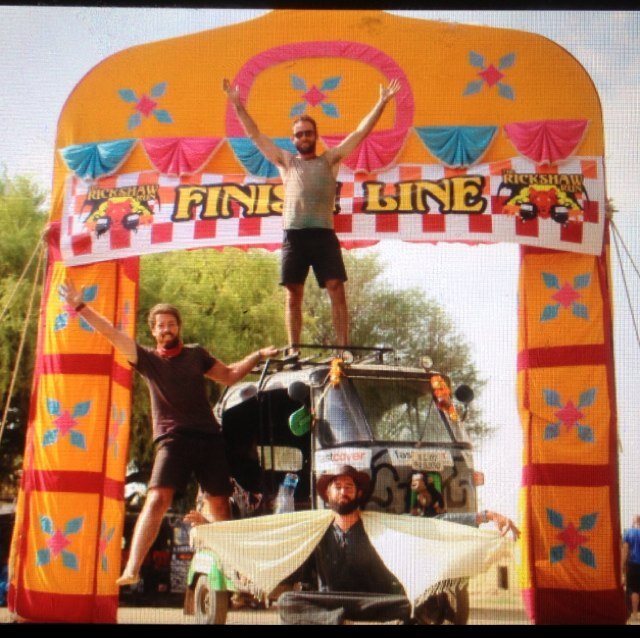Q: What do you get when you cross 3 Aussie blokes, a worthy charity, India, approx 3000 kms and one Auto-Rickshaw (Tuk Tuk)? A: A twitter feed worth following!!