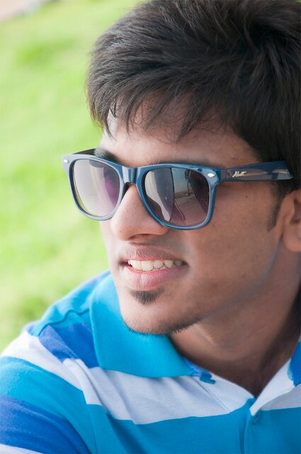 Simple Singer and Model.