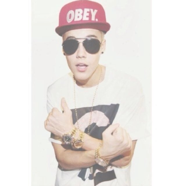 follow @goldestbieber or get unfollowed