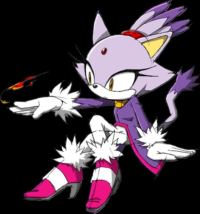 I'm Blaze. Master Of Flames. Guardian Of The Sol Emeralds