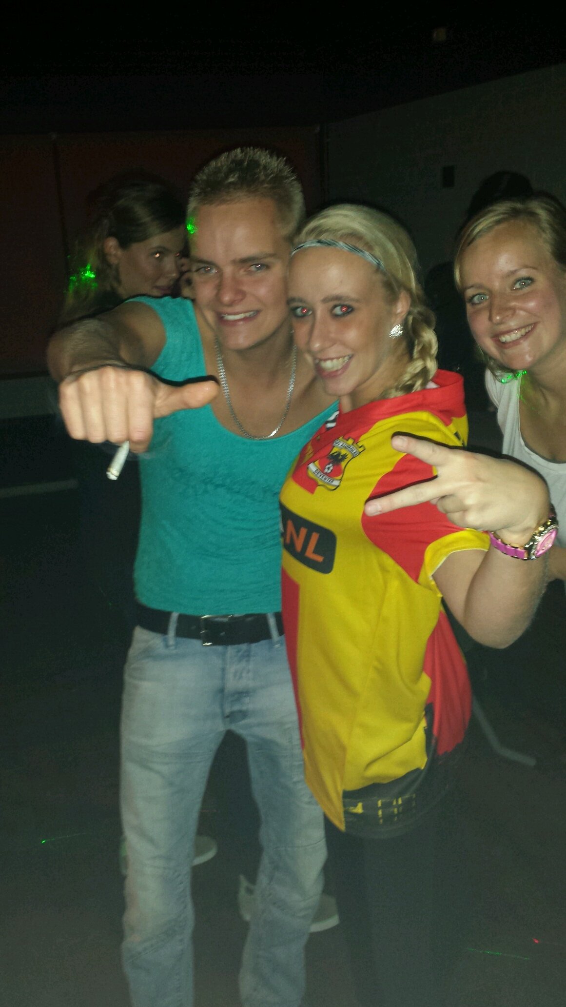 Smile now  Cry later!  Just celebrate life. Red & Yellow Pride. Eagles Deventer!!!!!
