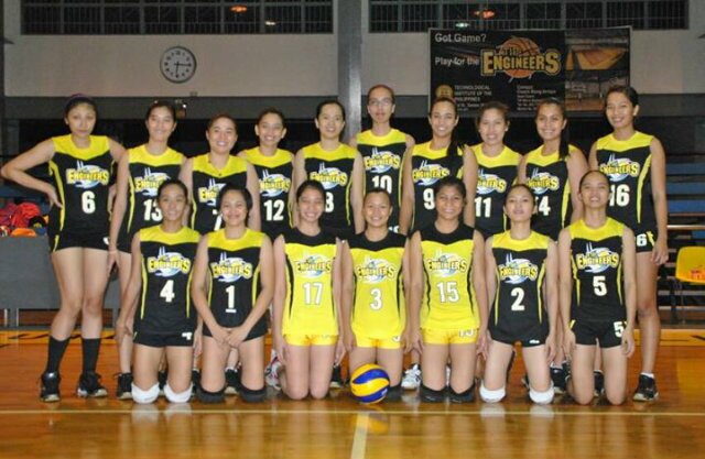 TIP MANILA. Volleyball. I can do all things through christ who strengthens me.