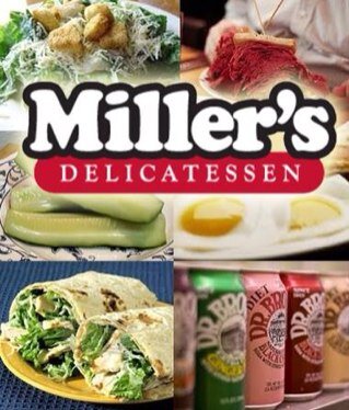 Miller's Deli-traditional deli Pikesville, Towson & soon Timonium. Corned beef, lox/salmon, pastrami, knishes. Open Daily, beer, wine & liquor. 410-602-2233