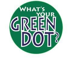The Green Dot represents SMCM's solidarity in ending violence through bystander intervention and action! Submit Green Dots at http://t.co/hjCUdt8QT7