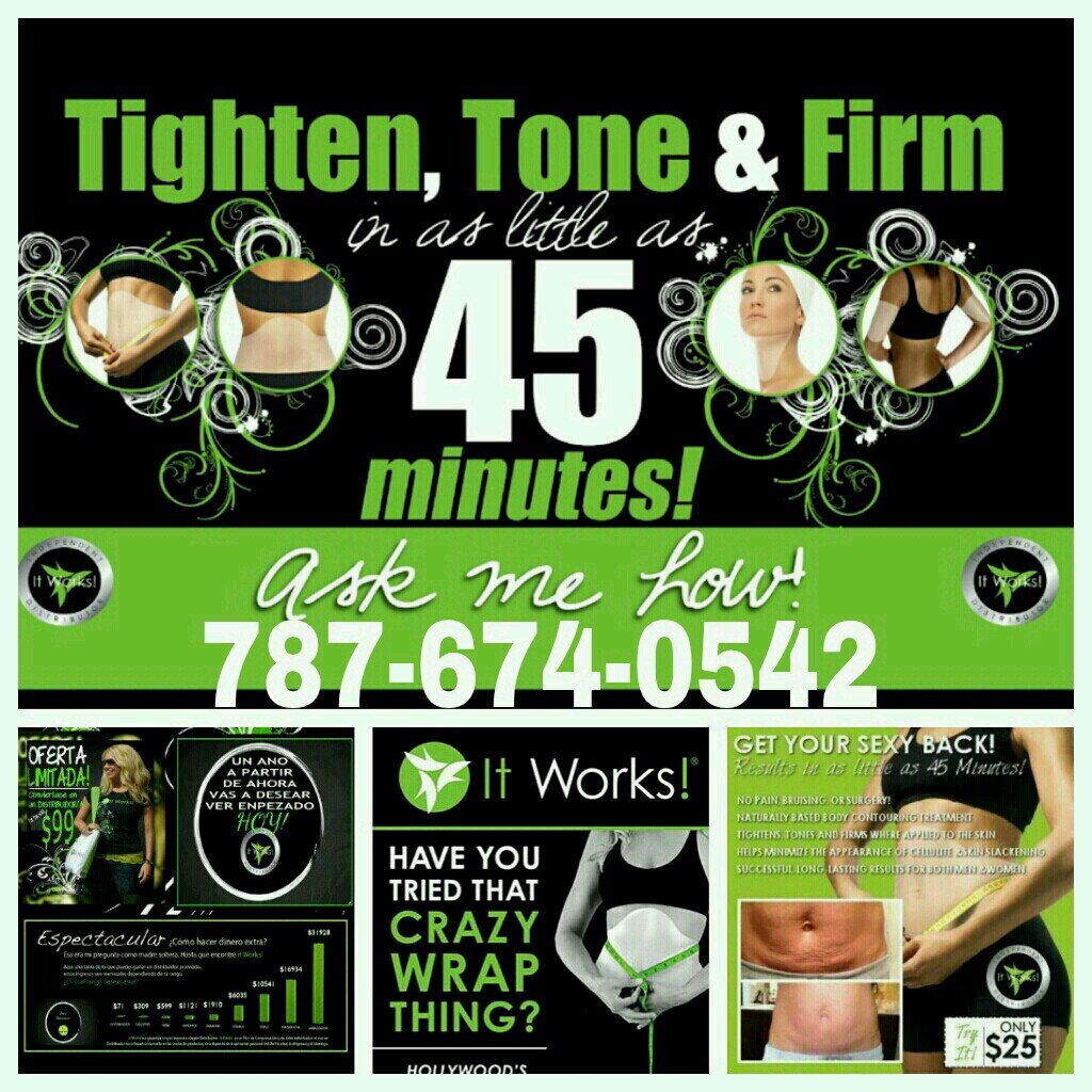 Tensa, tonifica y afirma en 45 minutos!!! Reduce apariencia de estrias y celulitis. Que necesitas tonificar? Resultados sorprendentes. Info 787-674-0542