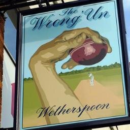 The OFFICIAL (JDWetherspoon) The Wrong'un Pub page.
Quality Real Ale, Great pub food, Great value for money, wide selection of beers, ciders, wine & spirits