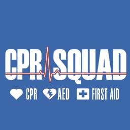 Thank you for visiting our twitter page! The CPR Squad is a group of healthcare and EMS workers that take pride in teaching CPR to the community.