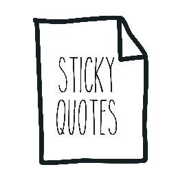 For purchase, please email us at stickyquotes.abm@gmail.com. Instagram: http://t.co/ErVk3JkBCG
