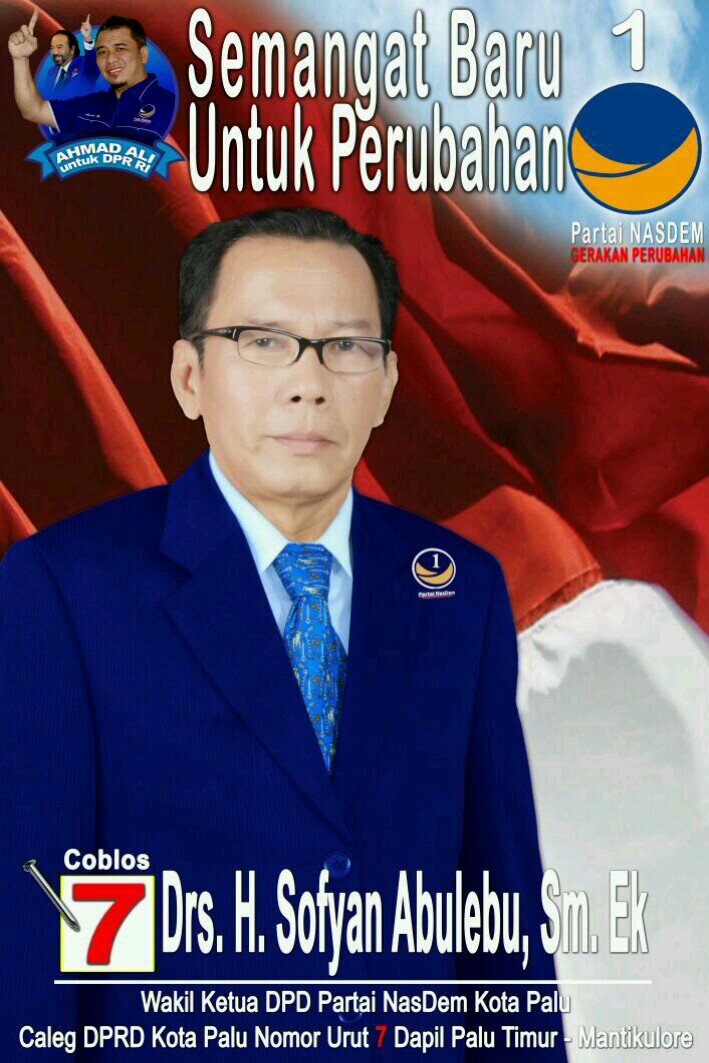 Drs. H. Sofyan Abulebu, Sm. Ek || Untuk gerakan perubahan