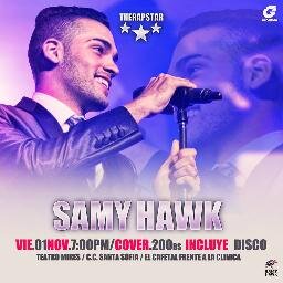 La mas reciente informacion de Samy Hawk y su maravilloso trabajo en tu cuenta de twitter!