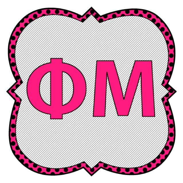 Delta Eta chapter of Phi Mu Fraternity. Chartered at Georgetown College in 1969. #CMNH