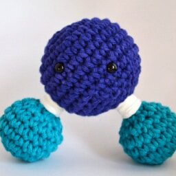 Home of the ORIGINAL Crochet'd Amigurumi Molecules! Chemist and Cancer Biologist. Every lab needs a crocheted molecule!