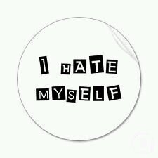 just a girl who hate herself. don't follow me I'm not good enough