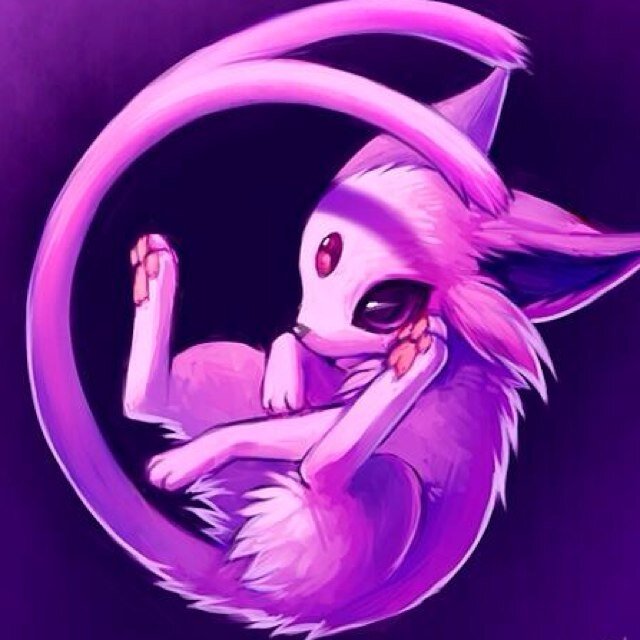 A wild Espeon has appeared! | Moveset: Iron Tail, Quick Attack, Shadow Ball, Psych Up | Level: 59 | Female | Taken by @ShadowOfEons, my only comfort in the dark