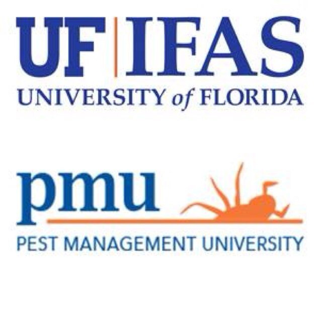 We are the @UF  @UF_IFAS Pest Management University! RTs, links & follows don't = endorsements. #UFPMU #UFBugs
