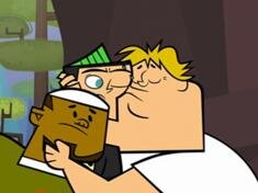 Hahaha its Owen! The big guy from Total Drama! I'm here in it to win it so GAME OOON! I love Izzy, but not like love love I just think she's amazing..
