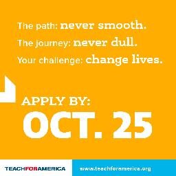 Today, poverty limits educational opportunity. Now Generals get their first ever official Teach for America Twitter page. THIS IS THE REAL TWITTER.