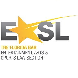 Official Twitter Account ...................
The Florida Bar Entertainment, Arts & Sports Law Section