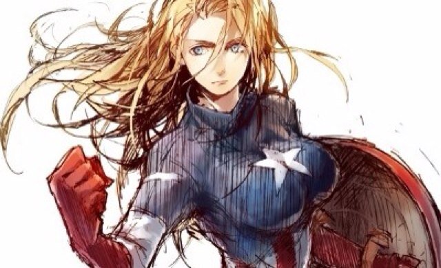 Fear is not an emotion. Failur is not an option for this marine. No sir! Daughtera of the first avenger! Captain america!