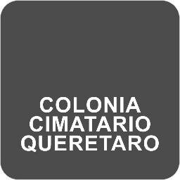 Twitter de la Colonia Cimatario en Santiago de Querétaro, Qro. coloniacimatario@outlook.com