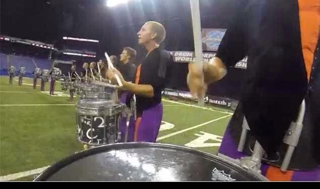 I'm a sophomore. I'm the only guy on our snare line. Wut.