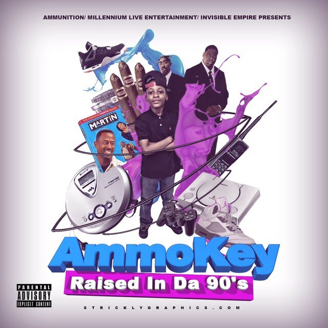 Raised In Da 90's the mixtape is out now! Download it for free. Link down below!